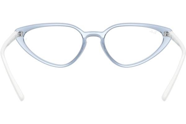 Okuliare Ray-Ban RX7188 8085 Cat Eye Modré