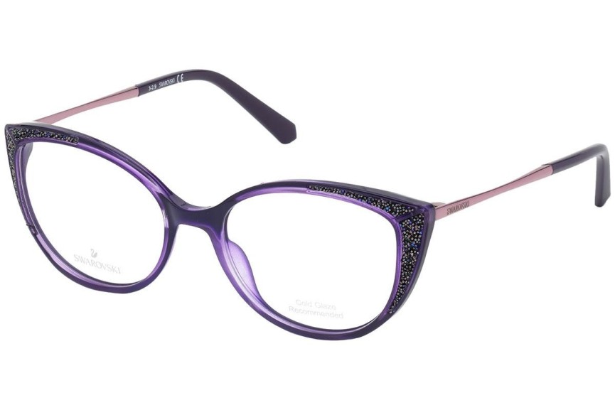 Okuliare Swarovski SK5362 081 Cat Eye Fialové