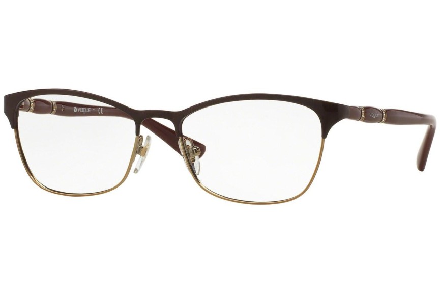 Okuliare Vogue Eyewear VO3987B 986 Squared Hnedé