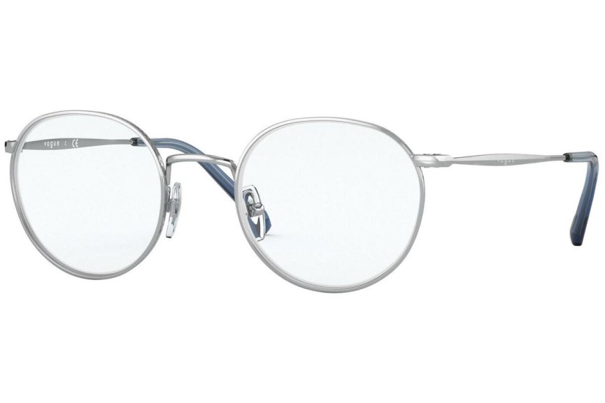 Okuliare Vogue Eyewear VO4183 323 Okrúhle Strieborné