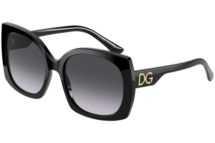 Slnečné okuliare Dolce & Gabbana Icons Collection DG4385 501/8G Squared Čierne