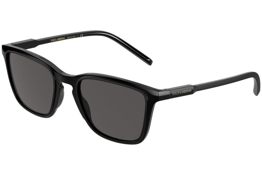 Slnečné okuliare Dolce & Gabbana DG6145 501/87 Squared Čierne