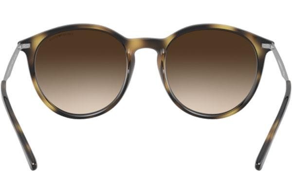 Slnečné okuliare Emporio Armani EA4148 508913 Okrúhle Havana