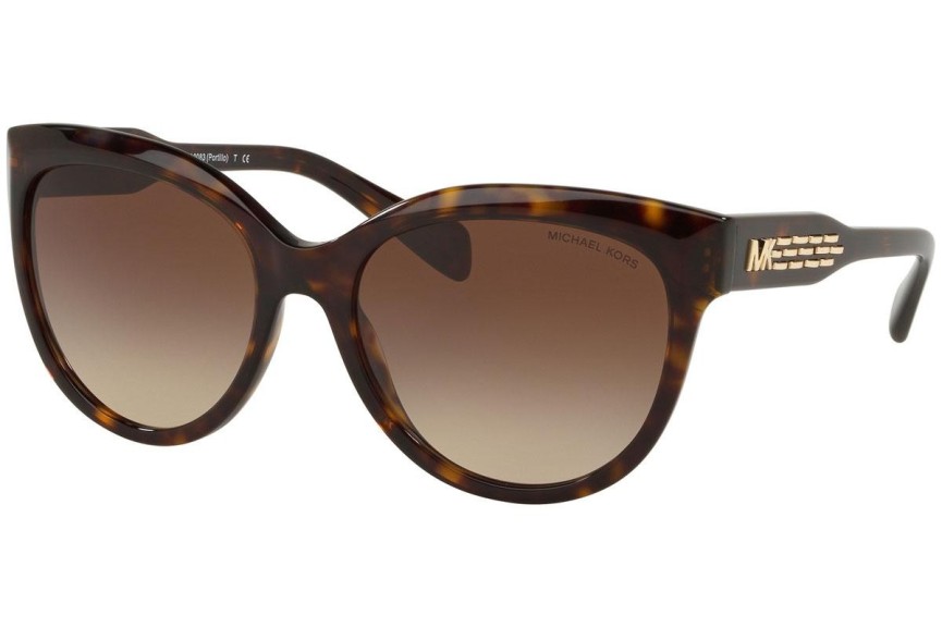 Slnečné okuliare Michael Kors Portillo MK2083 300613 Cat Eye Havana