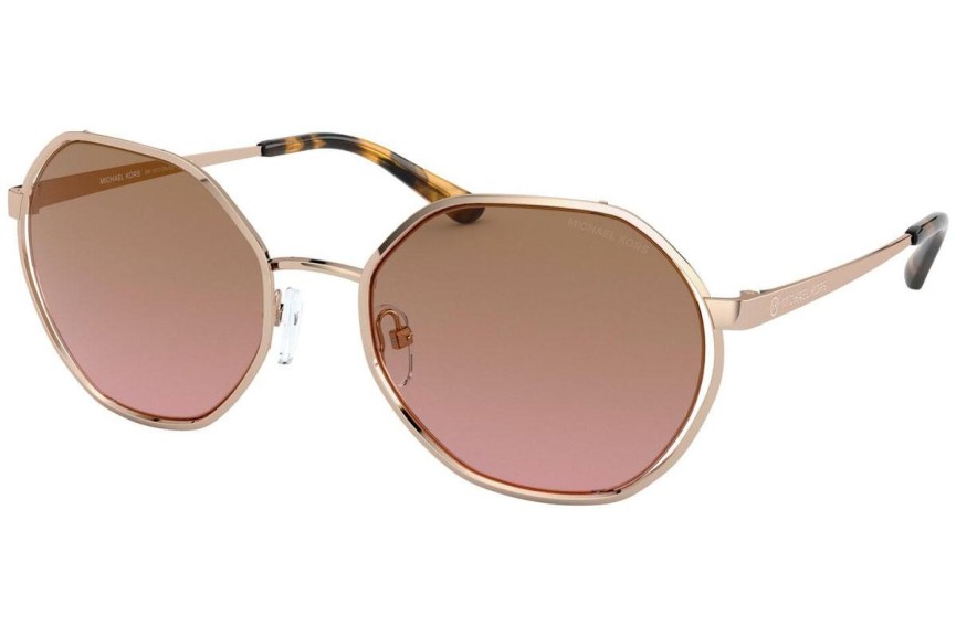 Slnečné okuliare Michael Kors Porto MK1072 110814 Okrúhle Zlaté