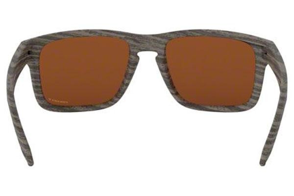 Slnečné okuliare Oakley Holbrook OO9102-J8 Polarized Squared Hnedé