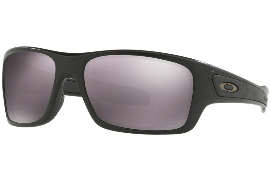 Slnečné okuliare Oakley Turbine XS OJ9003-06 PRIZM Polarized Obdĺžníkové Čierne