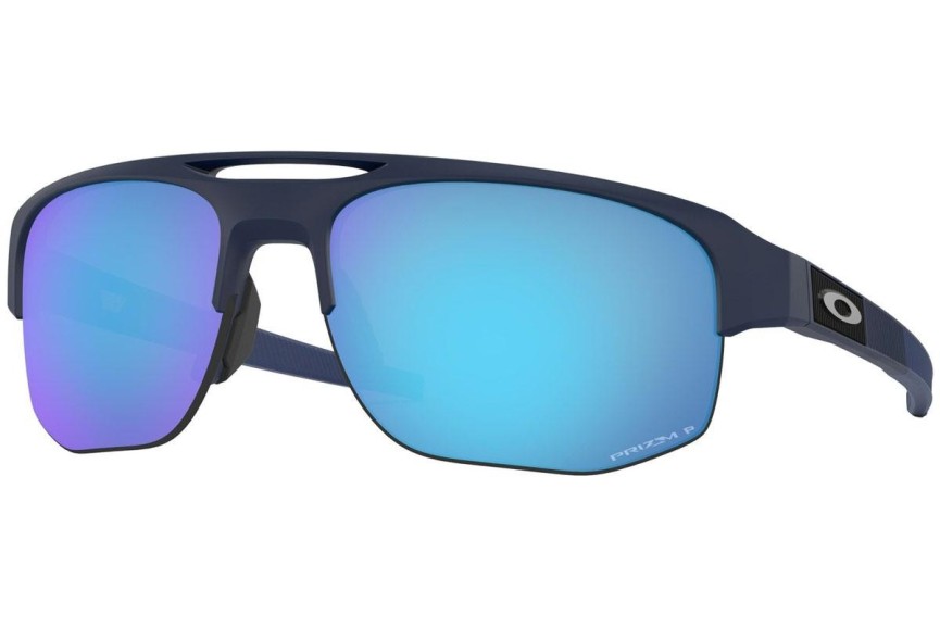 Slnečné okuliare Oakley Mercenary OO9424-06 PRIZM Polarized Obdĺžníkové Modré