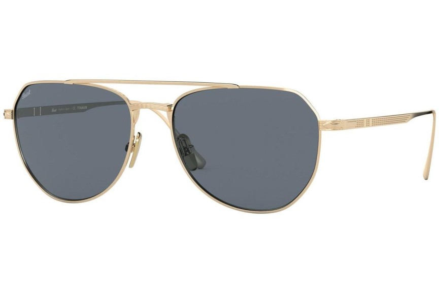 Slnečné okuliare Persol PO5003ST 800056 Okrúhle Zlaté