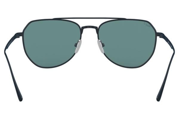 Slnečné okuliare Persol PO5003ST 8002P1 Polarized Okrúhle Modré