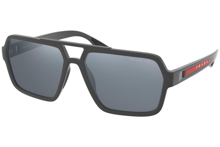 Slnečné okuliare Prada Linea Rossa PS01XS UFK07H Polarized Obdĺžníkové Sivé