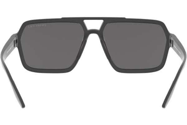 Slnečné okuliare Prada Linea Rossa PS01XS UFK07H Polarized Obdĺžníkové Sivé