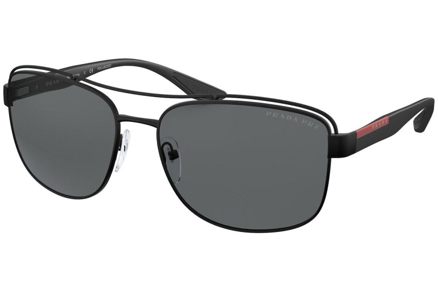 Slnečné okuliare Prada Linea Rossa PS57VS 1BO02G Polarized Squared Čierne