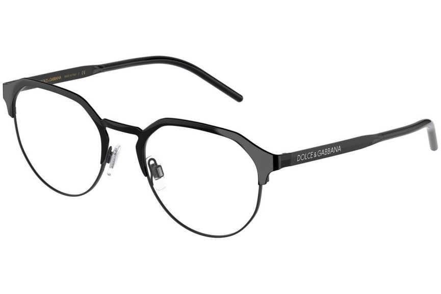 Okuliare Dolce & Gabbana DG1335 01 Okrúhle Čierne