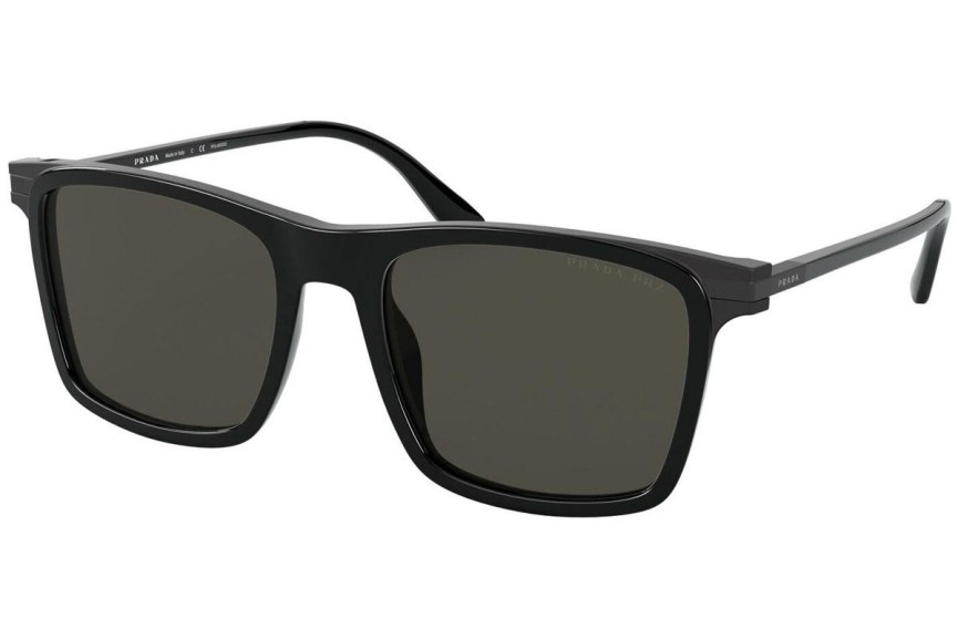 Slnečné okuliare Prada PR19XS 07F08G Polarized Squared Čierne