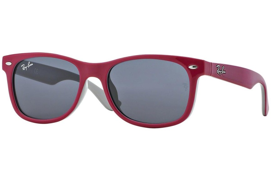 Slnečné okuliare Ray-Ban Junior New Wayfarer Junior RJ9052S 177/87 Squared Červené