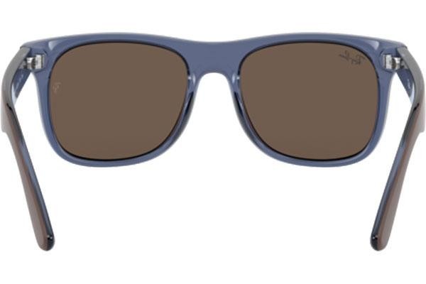 Slnečné okuliare Ray-Ban Junior Junior Justin RJ9069S 706873 Squared Modré