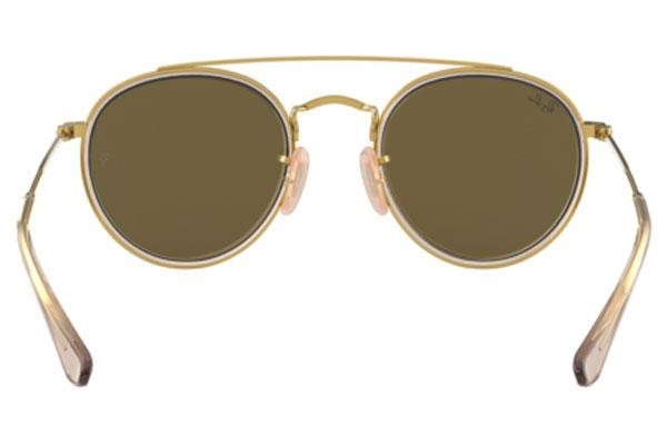 Slnečné okuliare Ray-Ban Junior RJ9647S 223/73 Okrúhle Zlaté