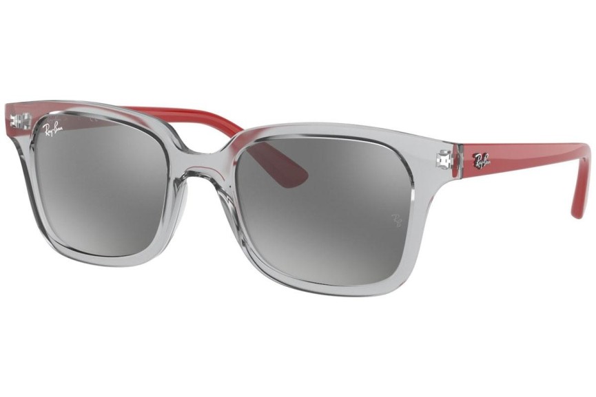 Slnečné okuliare Ray-Ban Junior RJ9071S 70636G Squared Sivé