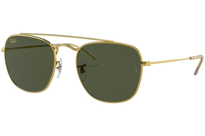 Slnečné okuliare Ray-Ban RB3557 919631 Squared Zlaté