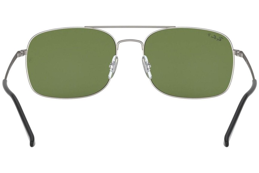 Slnečné okuliare Ray-Ban RB3611 029/O9 Polarized Squared Sivé