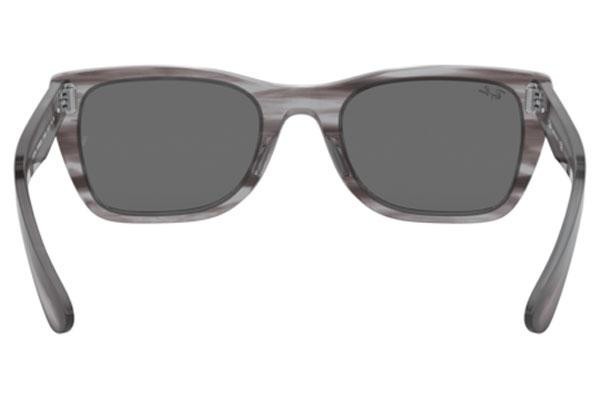 Slnečné okuliare Ray-Ban Caribbean RB2248 1314B1 Squared Sivé