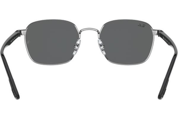 Slnečné okuliare Ray-Ban RB3664 004/B1 Squared Strieborné