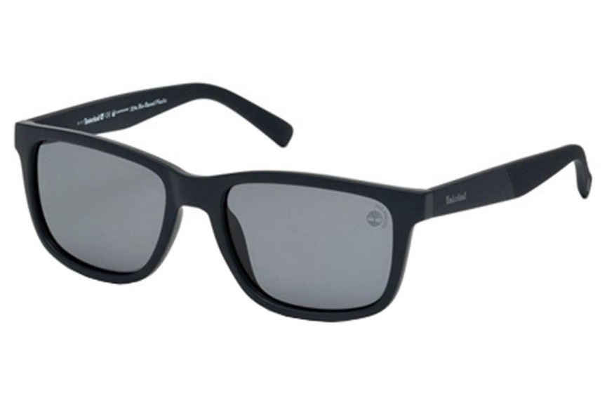 Slnečné okuliare Timberland TB9125 91D Polarized Squared Modré