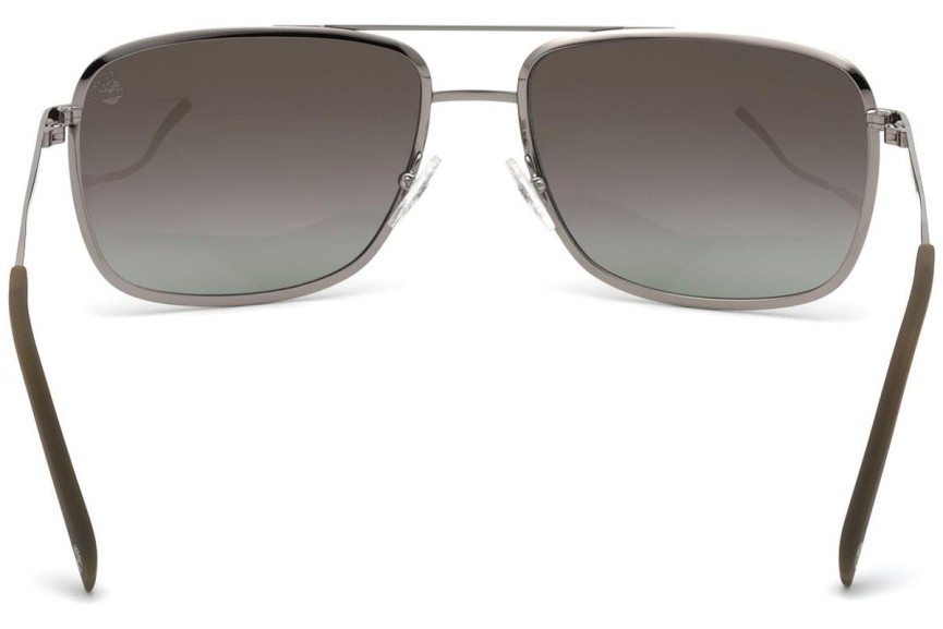 Slnečné okuliare Timberland TB9202 98R Polarized Squared Zelené