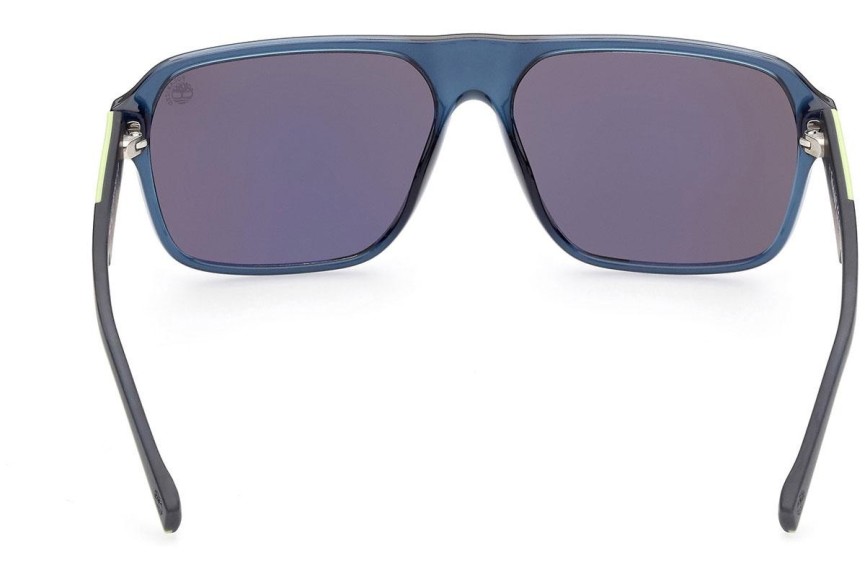 Slnečné okuliare Timberland TB9254 90D Polarized Obdĺžníkové Modré