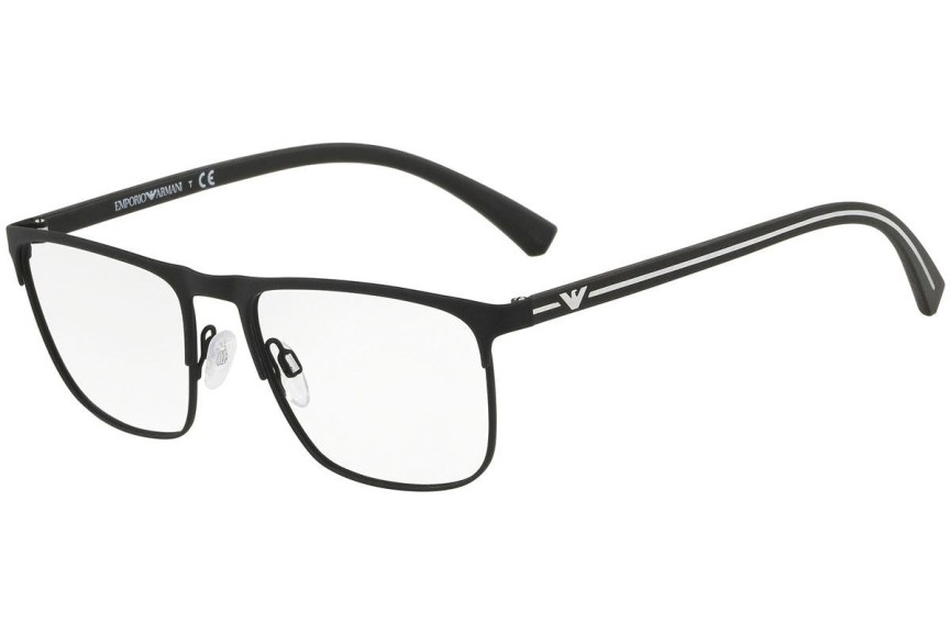 Okuliare Emporio Armani EA1079 3094 Squared Čierne