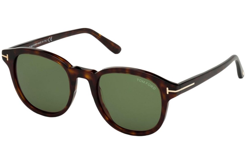 Slnečné okuliare Tom Ford FT0752 52N Okrúhle Havana