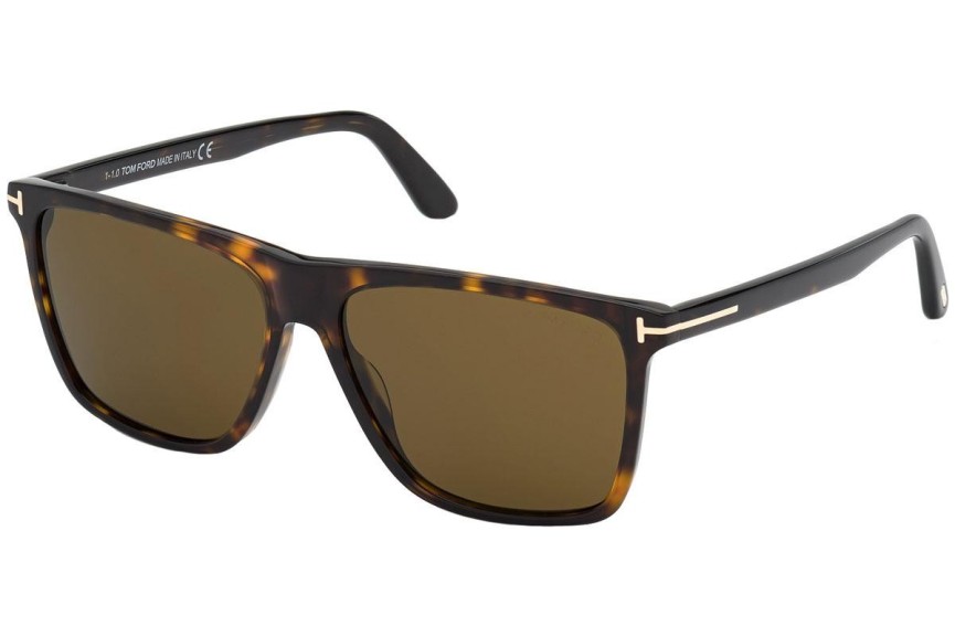 Slnečné okuliare Tom Ford FT0832 52J Squared Havana