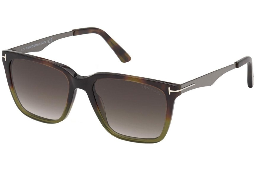 Slnečné okuliare Tom Ford FT0862 55B Squared Havana