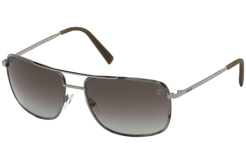 Slnečné okuliare Timberland TB9202 98R Polarized Squared Zelené