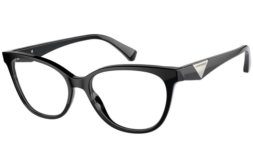 Okuliare Emporio Armani EA3172 5017 Cat Eye Čierne