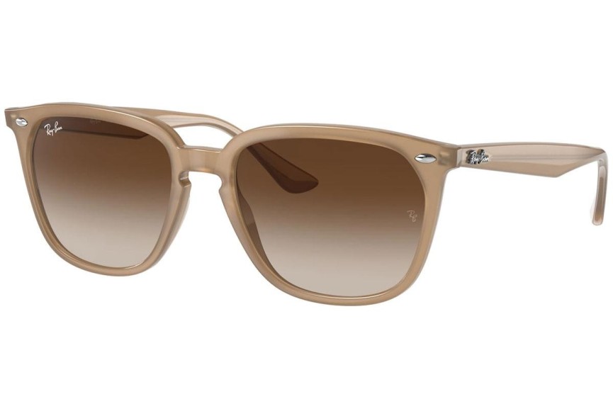 Slnečné okuliare Ray-Ban RB4362 616613 Squared Béžové