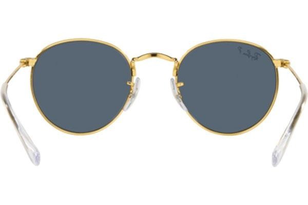 Slnečné okuliare Ray-Ban Junior Round Junior RJ9547S 286/2V Polarized Okrúhle Zlaté