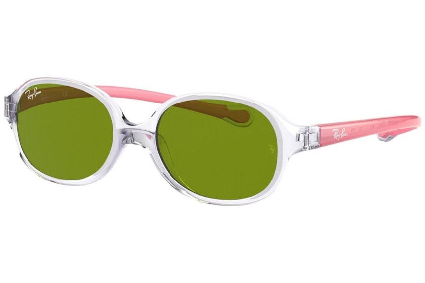 Slnečné okuliare Ray-Ban Junior RJ9187S 7082/2 Oválne Priehľadné