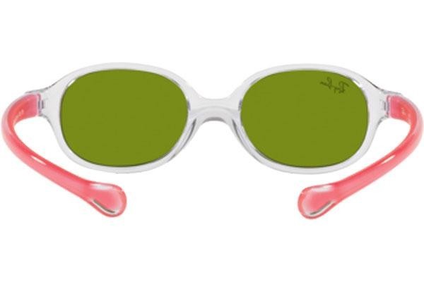 Slnečné okuliare Ray-Ban Junior RJ9187S 7082/2 Oválne Priehľadné