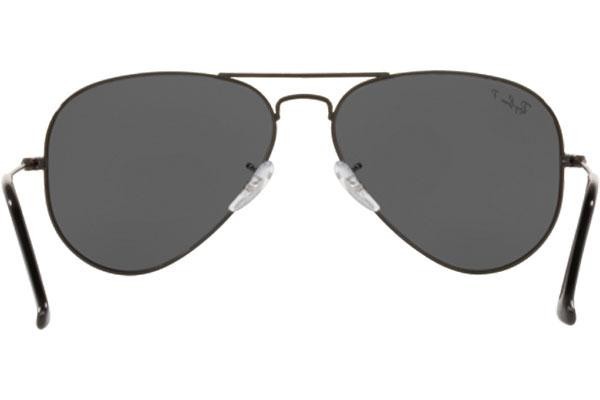 Slnečné okuliare Ray-Ban Aviator RB3025 002/48 Polarized Pilot Čierne