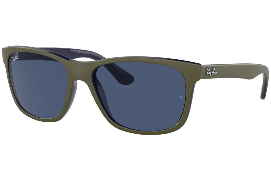 Slnečné okuliare Ray-Ban RB4181 657080 Squared Zelené