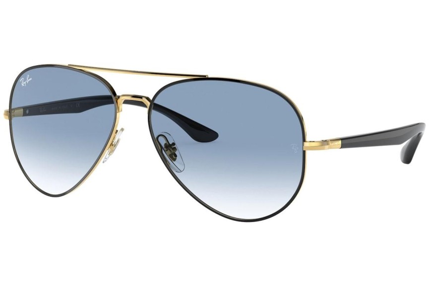 Slnečné okuliare Ray-Ban RB3675 90003F Pilot Čierne