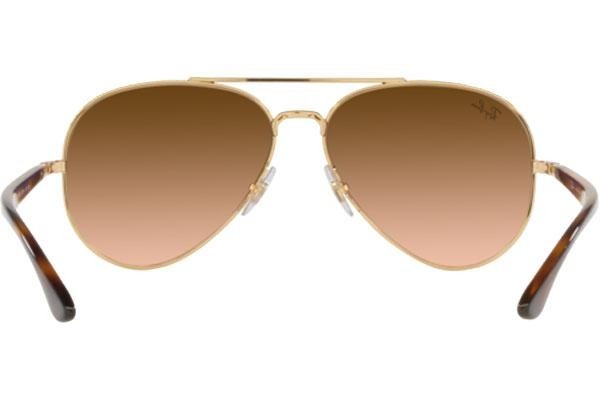 Slnečné okuliare Ray-Ban RB3675 9127A5 Pilot Zlaté