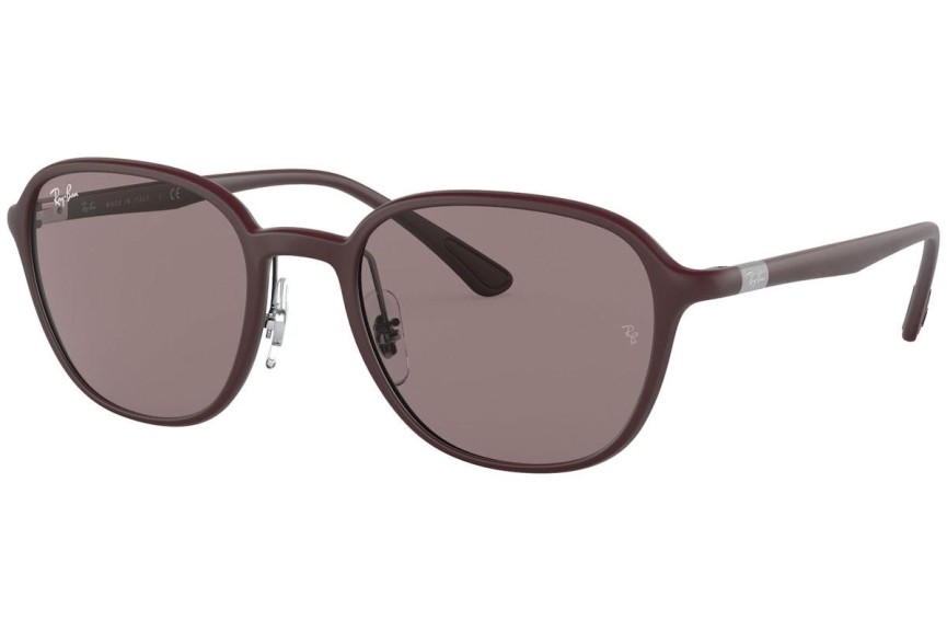 Slnečné okuliare Ray-Ban RB4341 64457N Squared Fialové