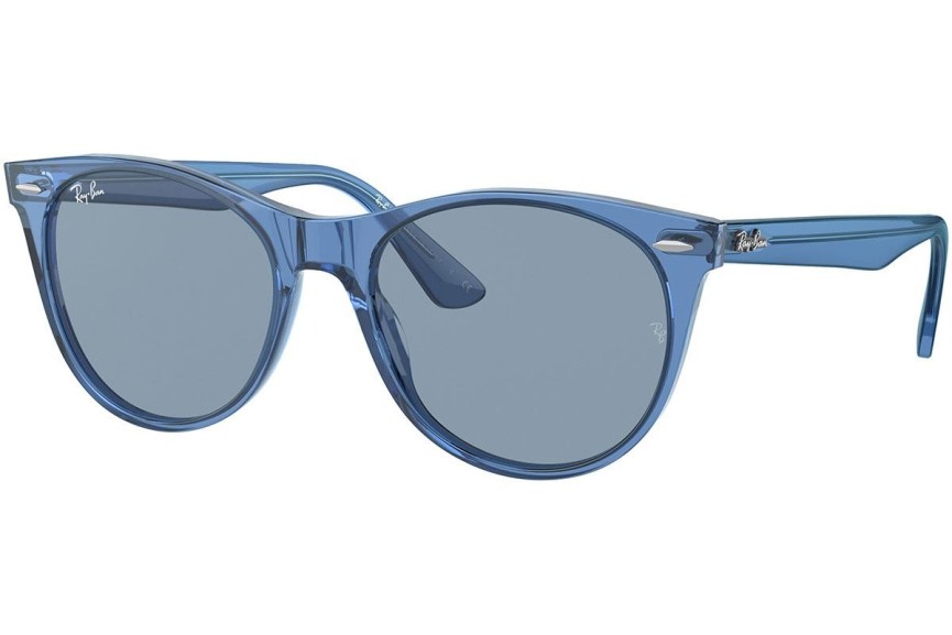 Slnečné okuliare Ray-Ban Wayfarer II RB2185 658756 Squared Modré