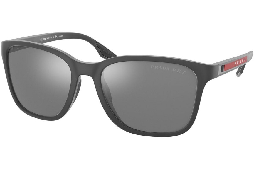 Slnečné okuliare Prada Linea Rossa PS02WS UFK07H Polarized Squared Sivé