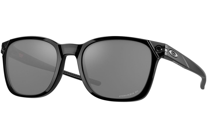 Slnečné okuliare Oakley Ojector OO9018-04 Polarized Squared Čierne