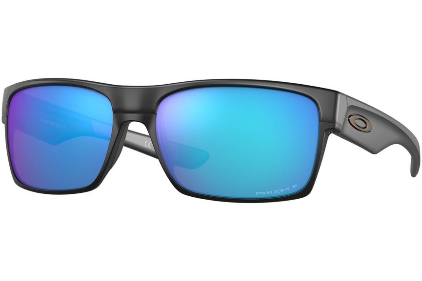 Slnečné okuliare Oakley Twoface OO9189-46 Polarized Squared Čierne