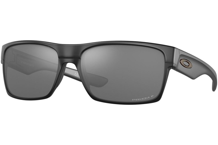 Slnečné okuliare Oakley Twoface OO9189-45 Polarized Squared Čierne